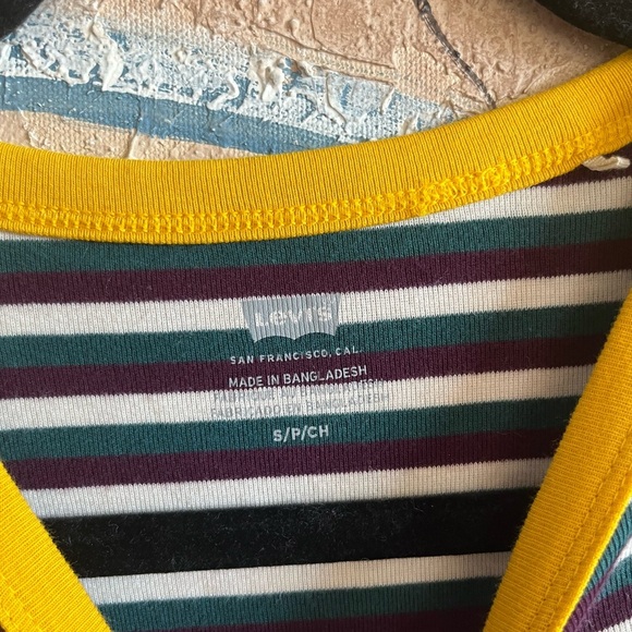 LEVI Cotton Stripped T-Shirt - Picture 4 of 5